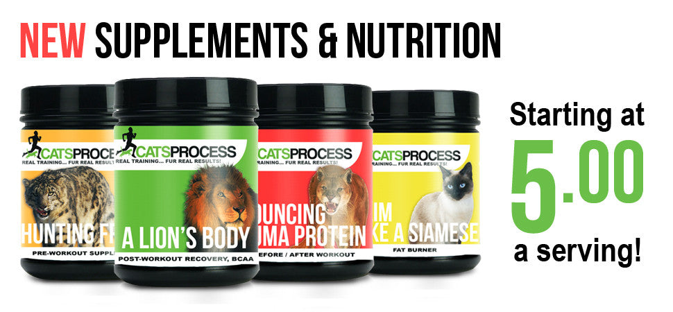 New Supplements & Nutrition - Starting at $5.00 a serving!
